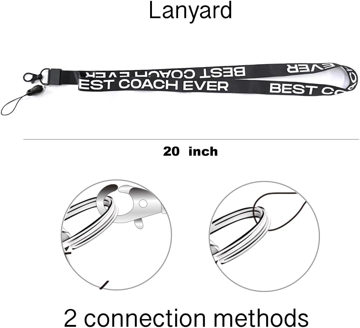 Letters Coach Gifts, Whistle for Coaches, Whistle Emergency, Thank You Coach Gifts, Coaches Whistle with Lanyard Cheer Coach Gift for Men Women Teachers Referees School Sports Coach Outdoor, Letter J