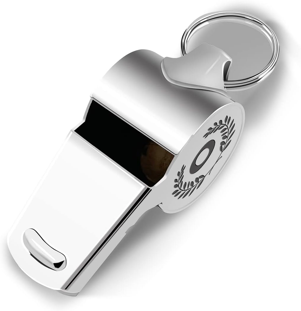 Letters Coach Gifts, Whistle for Coaches, Whistle Emergency, Thank You Coach Gifts, Coaches Whistle with Lanyard Cheer Coach Gift for Men Women Teachers Referees School Sports Coach Outdoor, Letter O