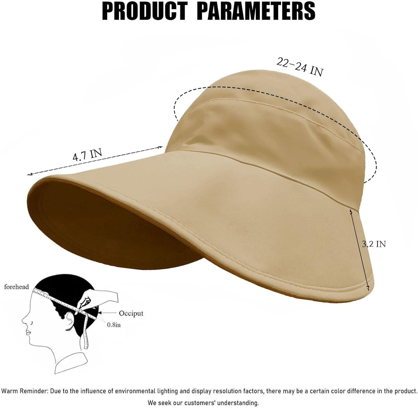 Sun Hats for Womens Wide Brim UV Protection Fishing Hats Packable Reversible Hollow Top Hat with Ponytail Beach Travel Hats