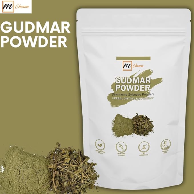 100% Natural Pure Gudmar (Gymnema Sylvestre) Powder for Health and Skin Care 227 GMS / 0.5 LBS
