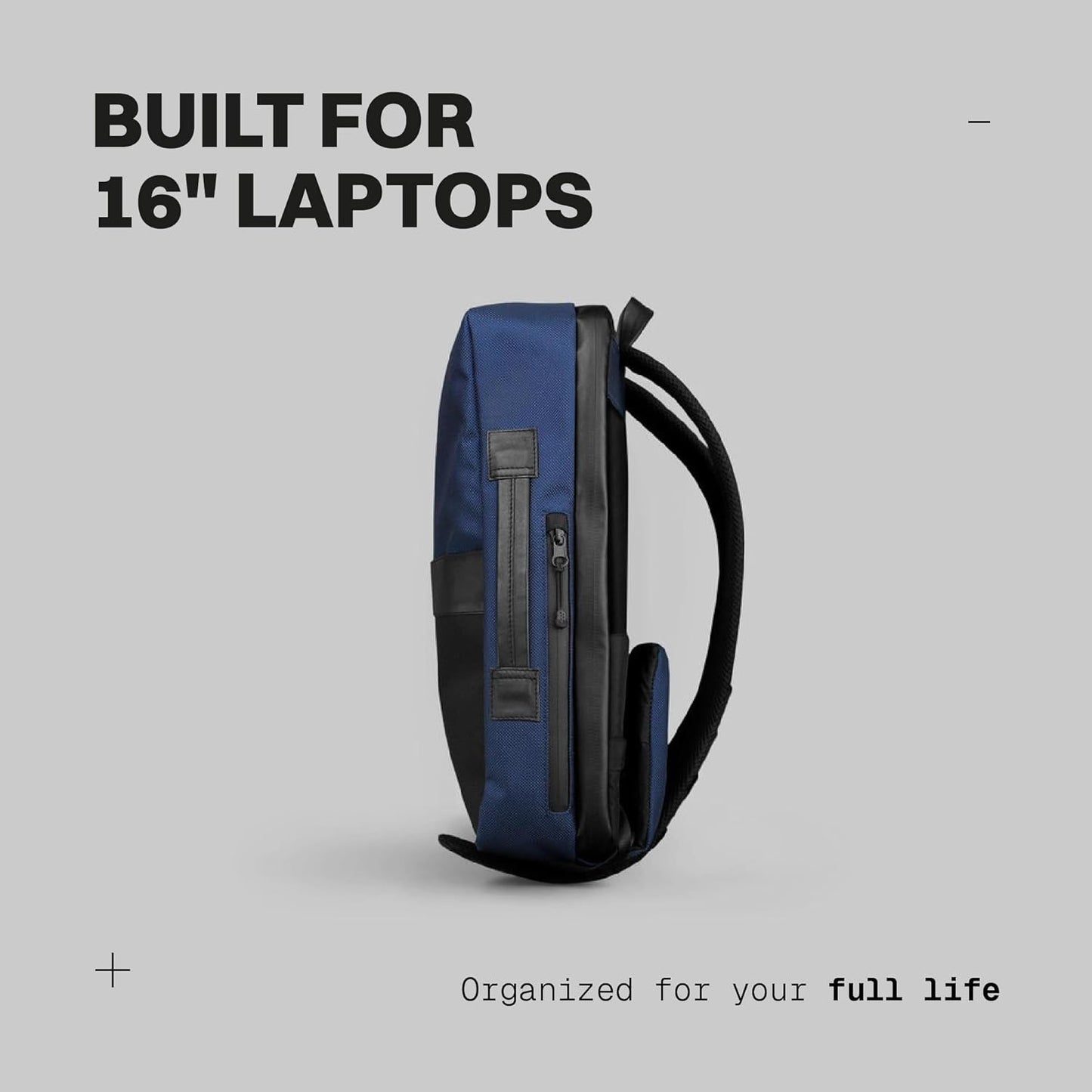 The Frenchie Co. - Super Light Speed Backpack - Expandable lightweight ballistic nylon - Anti-theft magnetic closure for quick secure access - Self-adjusting straps for comfort