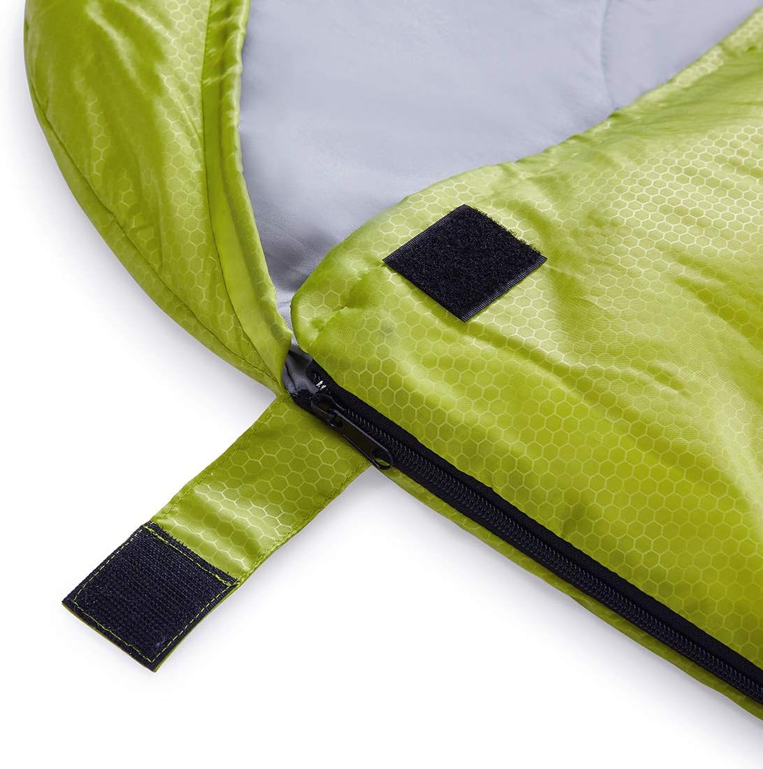 oaskys Camping Sleeping Bag - 3 Season Warm & Cool Weather - Summer Spring Fall Lightweight Waterproof for Adults Kids - Camping Gear Equipment, Traveling, and Outdoors