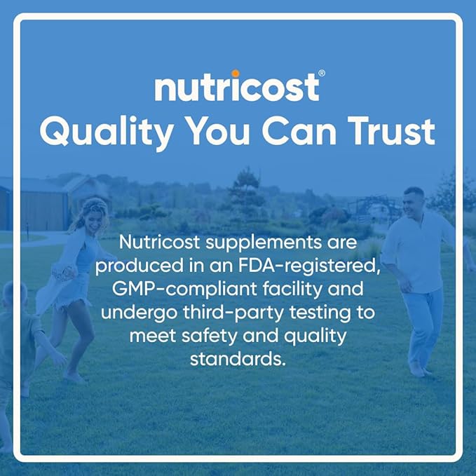 Nutricost NAD+ Supplement 1,000mg per Serving,120 Capsules (Nicotinamide Adenine Dinucleotide) - 60 Servings, Gluten-Free, Vegan