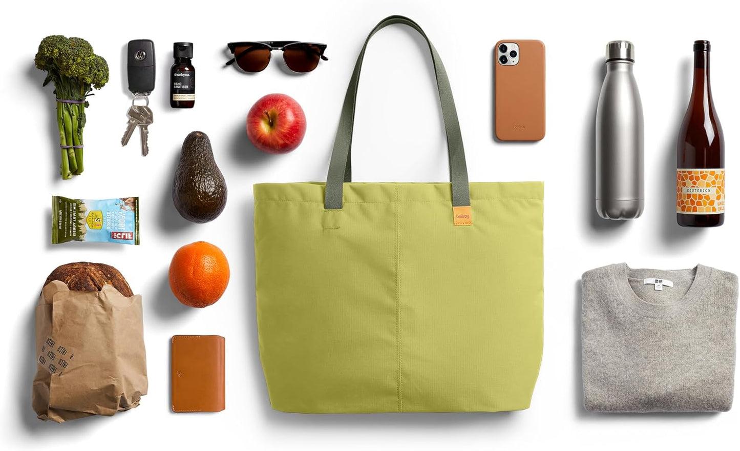 Bellroy Market Tote – (Tote Shoulder Shopping Bag) - Kiwi
