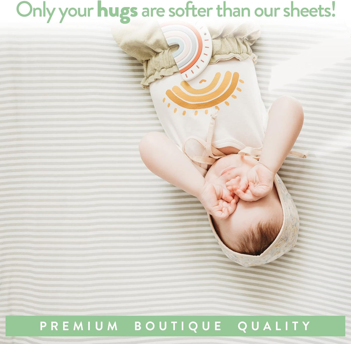 Pack and Play Sheets Fitted – Compatible with 4moms Breeze Plus Playard and Other Large Playpen Mattress – Snuggly Soft 100% Jersey Cotton – 2 Pack Play Yard Sheet Set for Boys & Girls