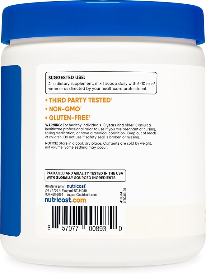 Nutricost Bilberry Powder 250 Grams - Gluten Free and Non-GMO