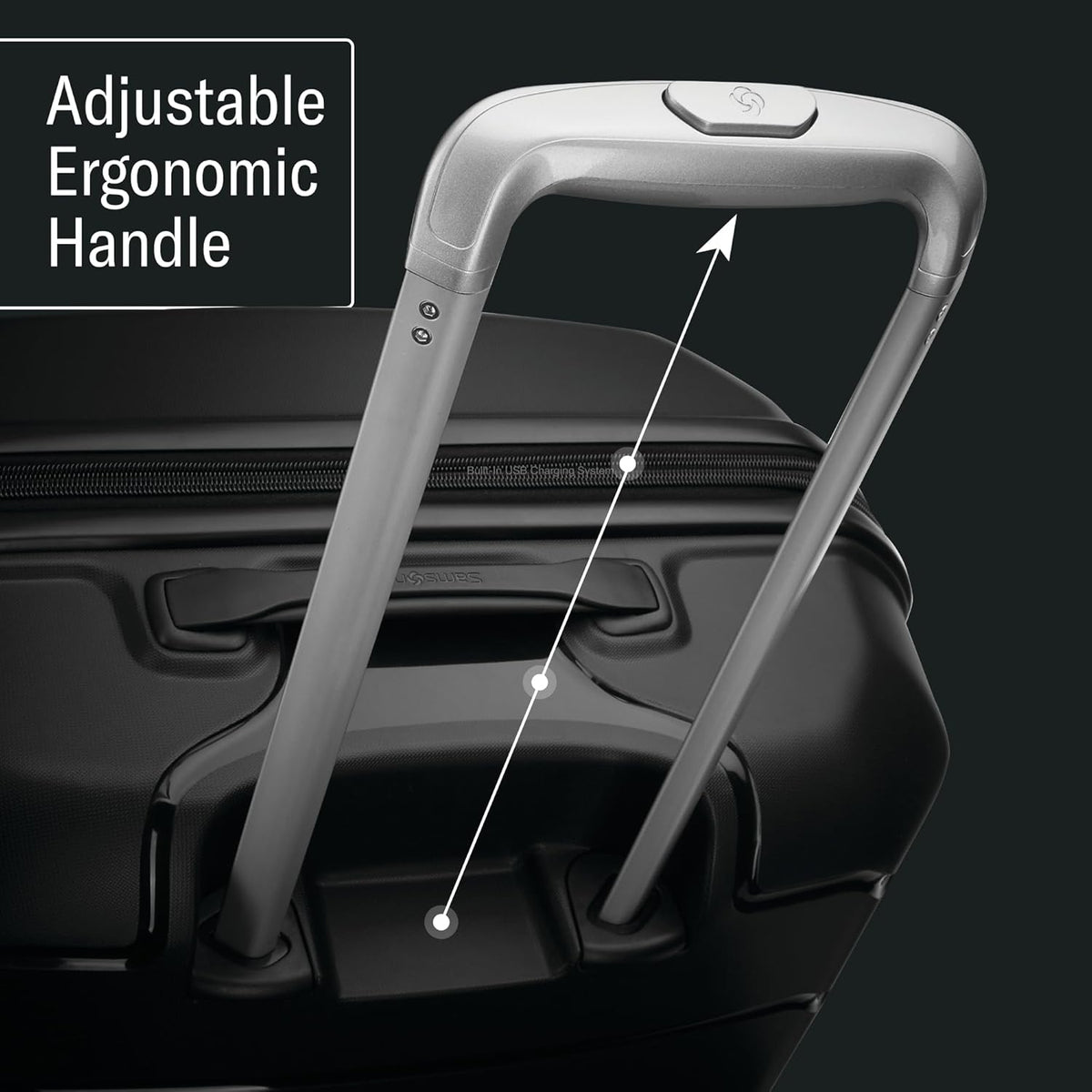 Samsonite Freeform Hardside Expandable with Double Spinner Wheels,White, 2-Piece Set (21/28)
