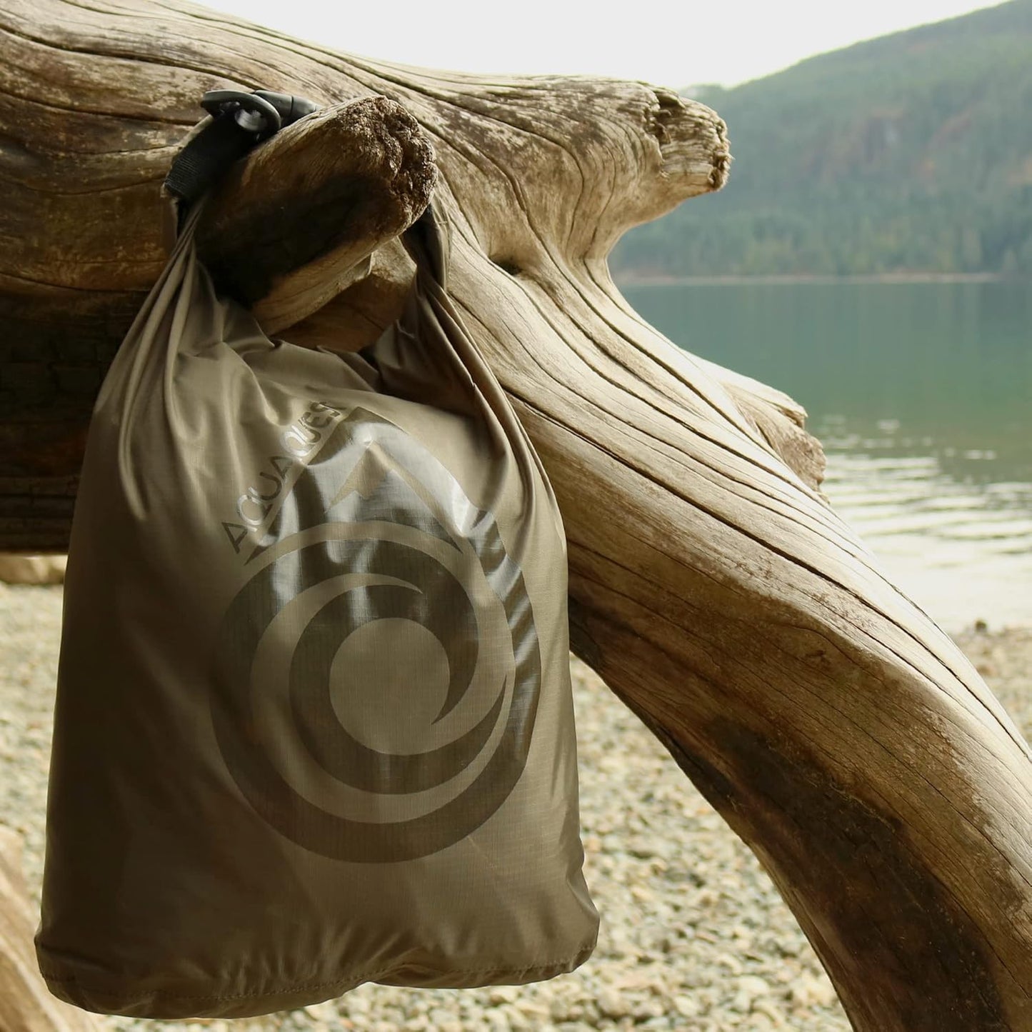 AquaQuest Rogue Dry Bag – 60L Olive Drab – 100% Waterproof Roll Top – Travel Waterproof Bag