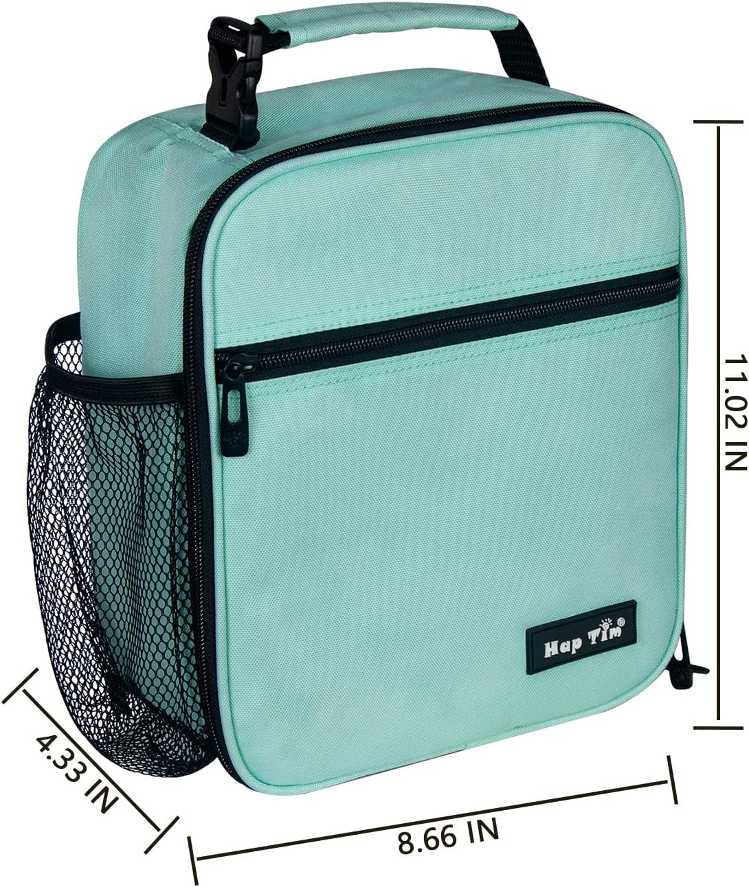 Hap Tim Insulated Lunch Box for Men, Reusable Lunch Bag for Women & Men, Adluts Lunchbox for Office Work, Portable Lunchbag, Mint Green(18654-MG)