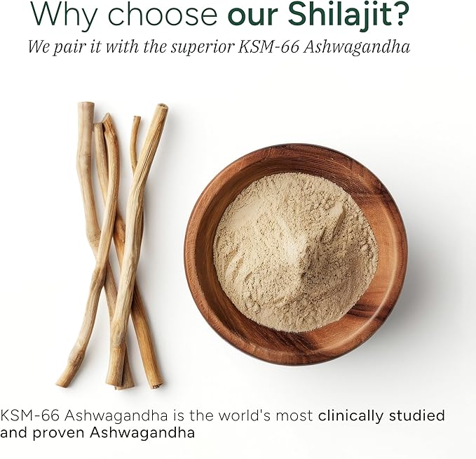 10-in-1 Alpha Shilajit Gummies | 4000 mg Pure Himalayan Shilajit, Tongkat Ali, Maca Root, 75% Fulvic Acid | ShilAbsorb Bioavailability Tech | Sugar-Free Vegan, 85+ Trace Minerals | 60 Pack