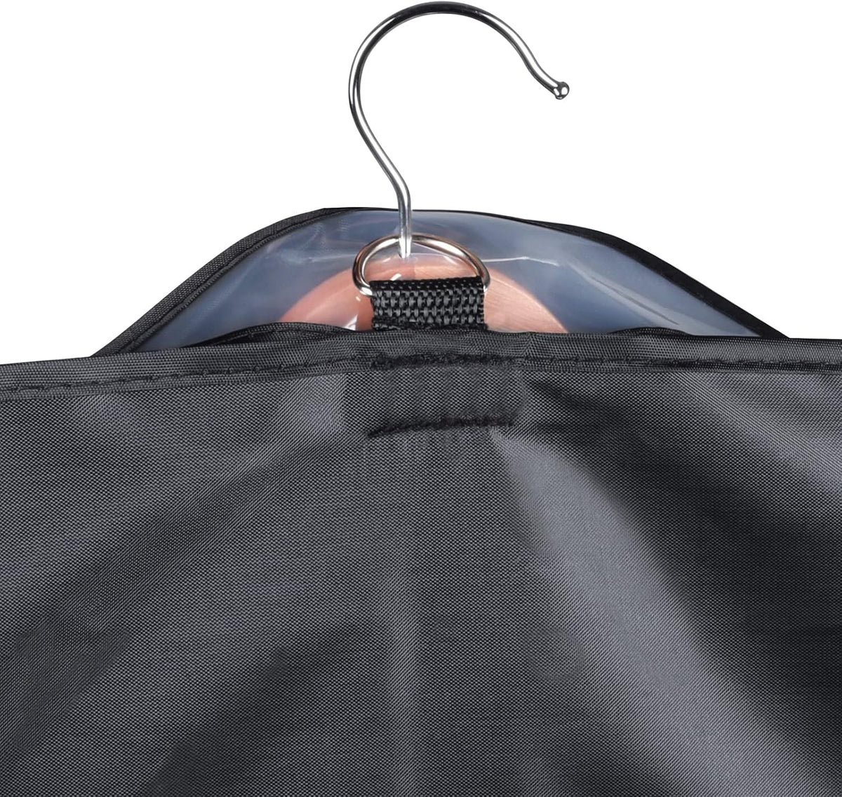 Univivi 16 Pack Suit Garment Bag for Men, 40-Inch Suit Cover Bag Garment Bag for Multiple Suits for Closet Storage with Clear Window for Suit Jacket, Skirt, Shirt and Coat, Black, UN0755