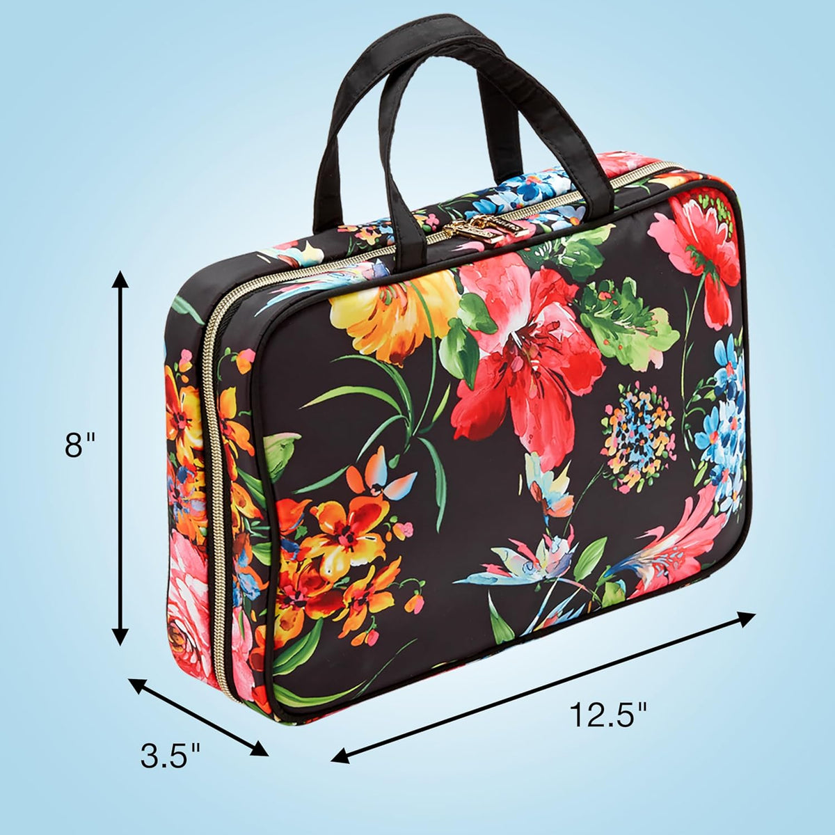 Conair Travel Toiletry Bag - Makeup Bag - Cosmetic Bag -Travel Makeup Bag
