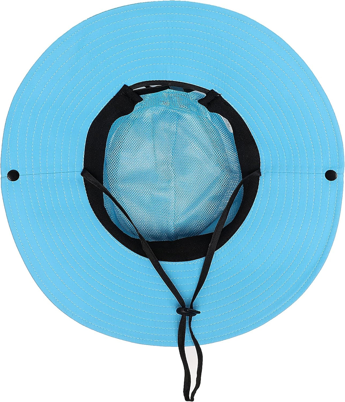 Womens Summer Sun Hat Beach Hat Wide Brim Outdoor UV Protection Hat Foldable Cool Mesh Ponytail Bucket Hat