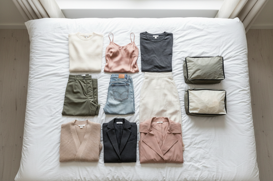 🧩 Packing Sudoku Method: 9 Pieces, 27 Outfits for Smarter Travel