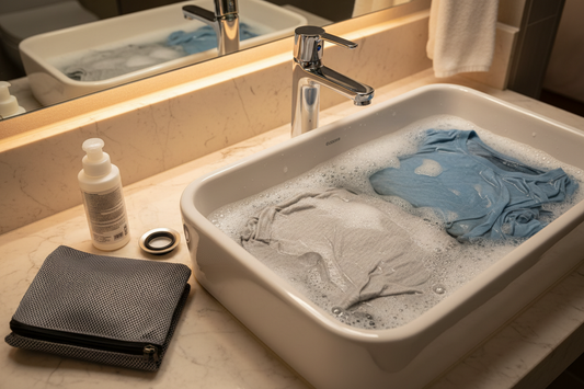 Travel Laundry Solutions: Sink Washing, Laundry Bags & Quick-Dry Essentials