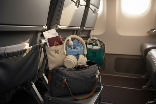 How to Organize Your Personal Item Bag: The Perfect Under-Seat Setup for Flights