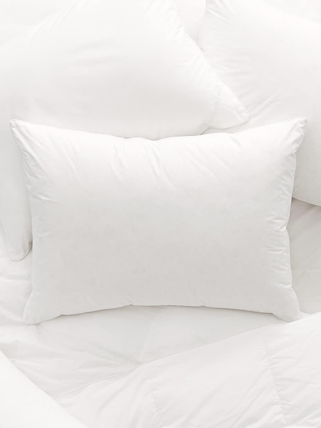 BOLL & BRANCH Down Alternative Pillow - Soft, Standard - Cooling Shell - Hypoallergenic Primaloft Luxury Down Alternative Fill - Superior Support