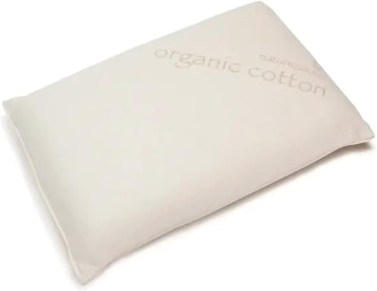 Naturepedic Organic Latex Pillow - Standard Bed Pillow with Soft Comfort - Luxury Pillow with Adjustable Fill for Comfortable Sleeping, Back Support and Neck Pain Relief
