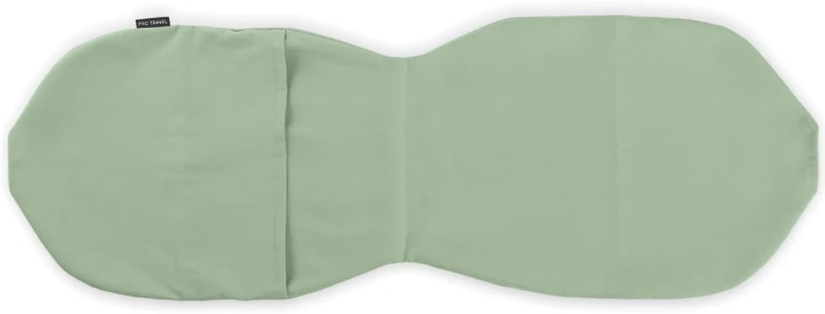 HEST Pro Travel Cooling Pillowcase - 3-in-1 Neck, Body, and Small Travel Pillow Compatible - Portable and Compact Design - Machine Washable - Jade Cooling Fabric