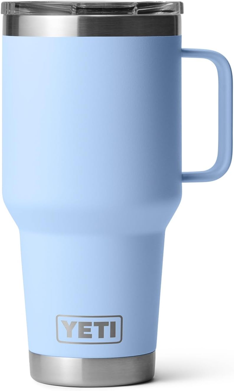 YETI Rambler 30 oz Travel Mug, Stainless Steel, Vacuum Insulated with Stronghold Lid