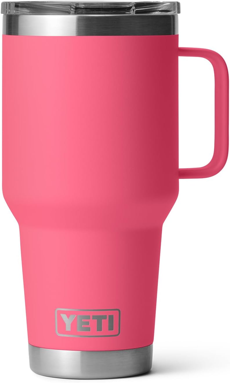 YETI Rambler 30 oz Travel Mug, Stainless Steel, Vacuum Insulated with Stronghold Lid
