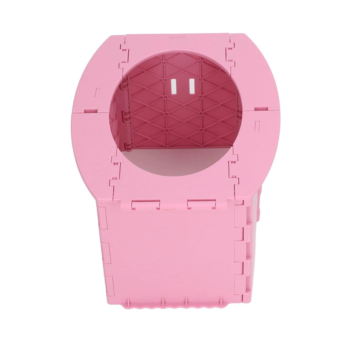 Portable Lightweight Foldable Toddler Potty Baby Toilet Camping Travel (Pink)