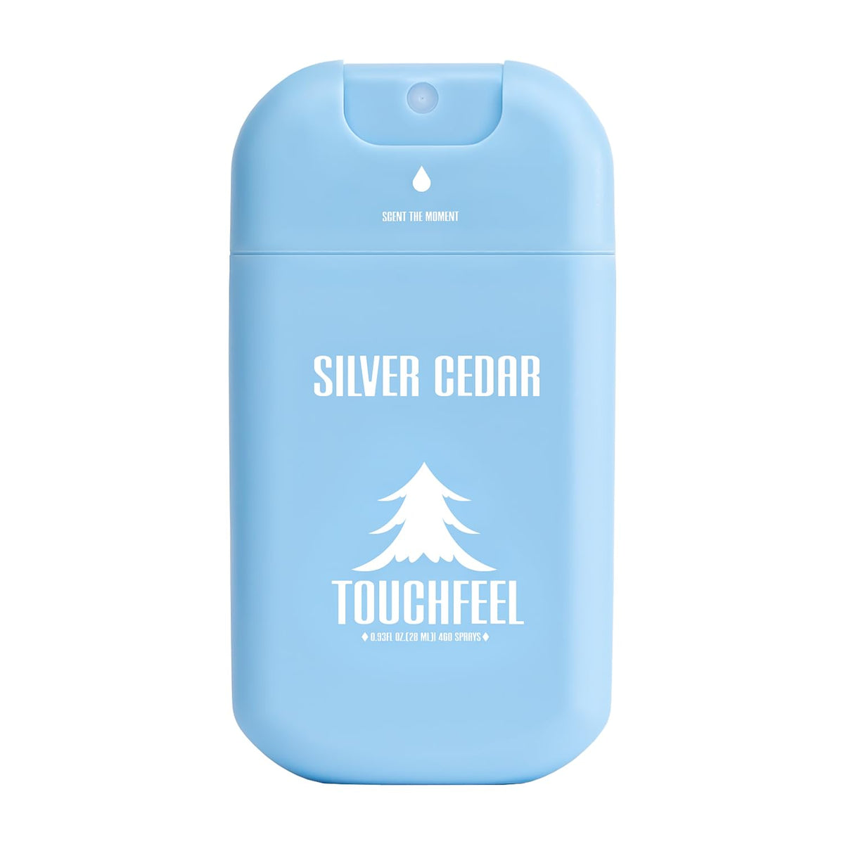 Power Mist Hand Sanitizer Spray, Scented Hydrating Hand Sanitizers Travel Size Refillable, Pocket Portable 1-Pack (Silver Cedar) 0.93Fl Oz 460-Sprays Each
