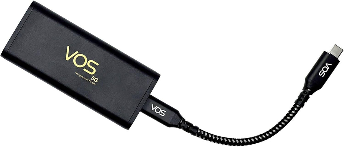 Tri Cascade VOS 5G Cellular Travel Internet, Qualcomm Snapdragon X55 5G Modem-RF Full 5G Spectrum System Global Access Supports macOS, iPadOS, Windows, Linux, USB C Dongle