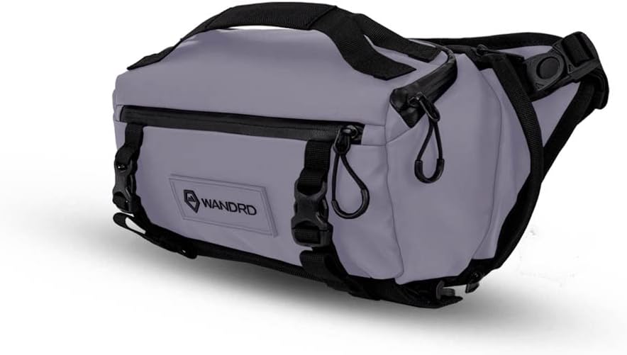 WANDRD ROGUE V1 6L Sling: Compact Camera Sling and Crossbody Bag with Fast Access, 3-Way Carry– Lightweight Everyday Bag Great for Travel, Photography, and Daily Use (Uyuni Purple)