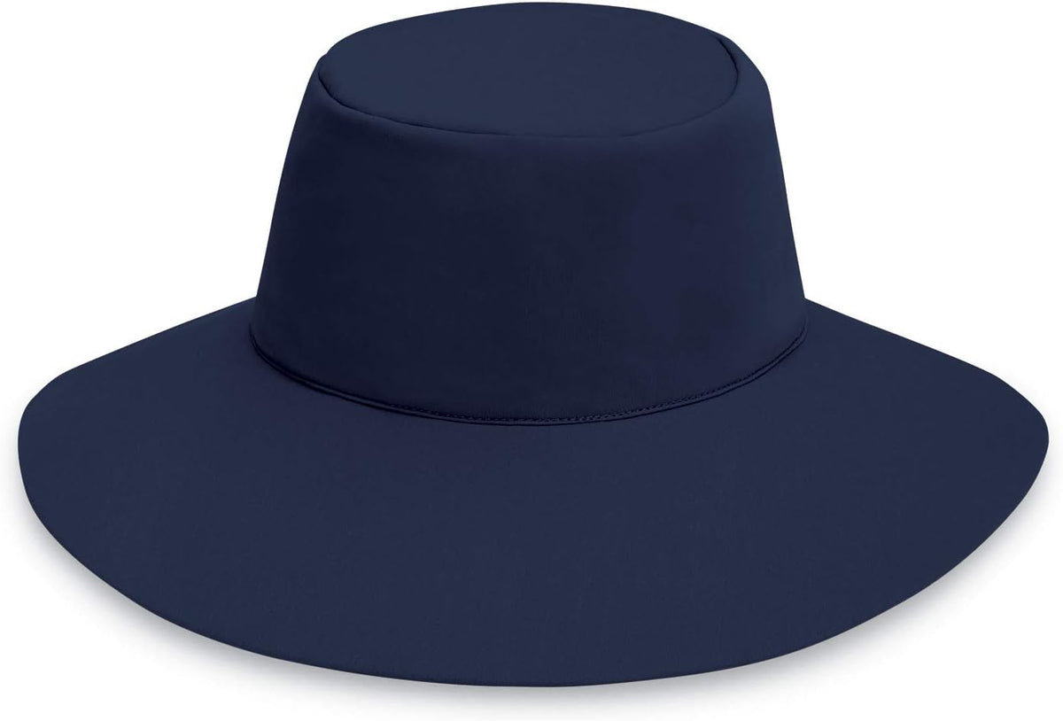Wallaroo Hat Company – Women’s Aqua Hat – UPF 50+ Sun Protection, Packable Design Featuring Chin Strap for Medium Crown Sizes