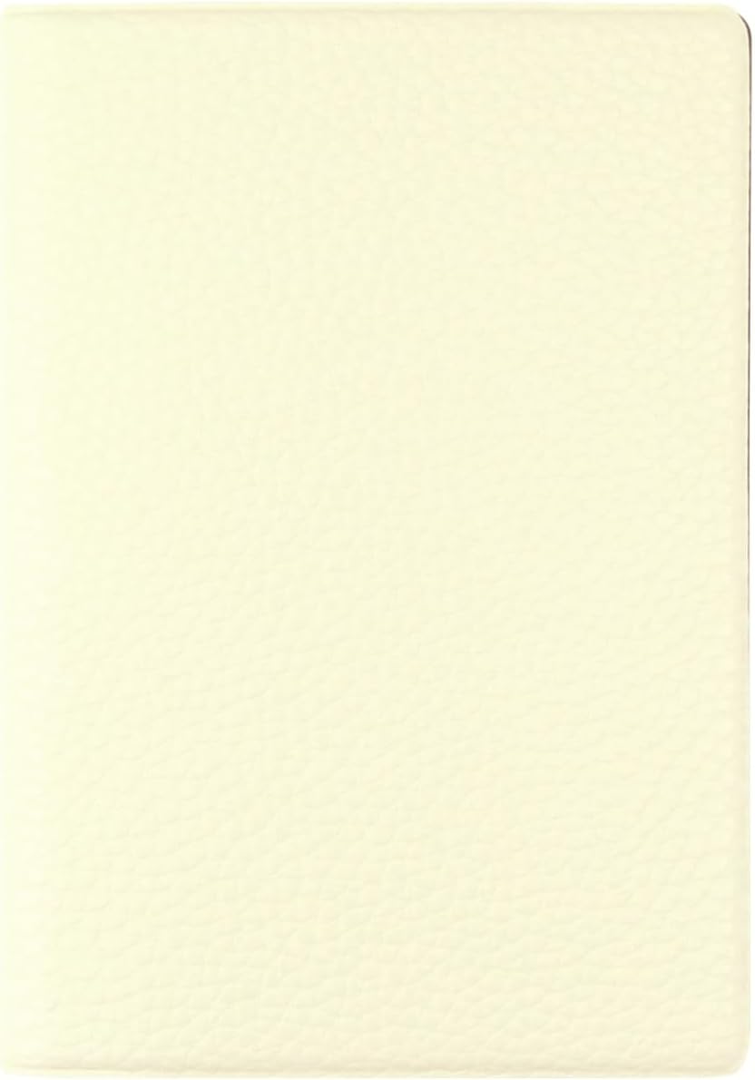 Fenice Classic Passport Cover Holder Wallet Case for Travel Essential RFID Blocking Vegan Leather Waterproof (WHITE)