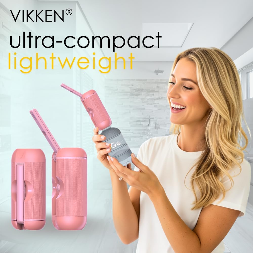 VIKKEN® 250ml iGo X Portable Travel Bidet USB-Type C Rechargeable Electric Mobile Handheld Ultra Strong Water Spray Personal Hygiene Self Care for Women & Men