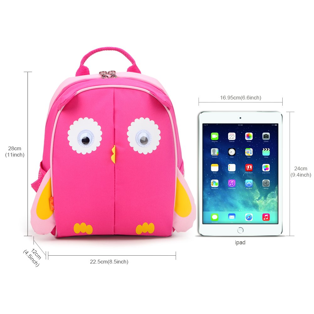 yodo Kids Insulated Toddler Backpack with Leash Safety Harness Lunch Bag
