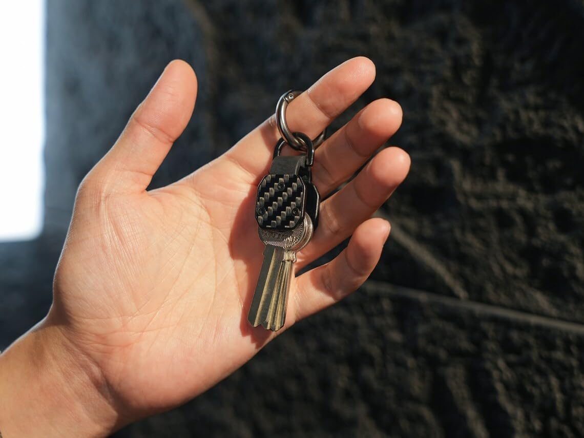 Metallic Key Organizer - Aluminum Key Organizer holder, Minimalist Innovative Keychain.
