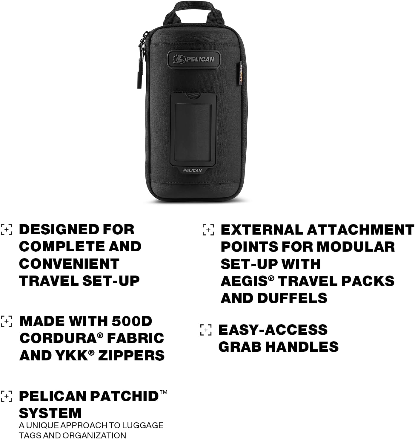 Pelican ModPak AV Pouch - Camera Bag and Lens Case - Single (Charcoal)