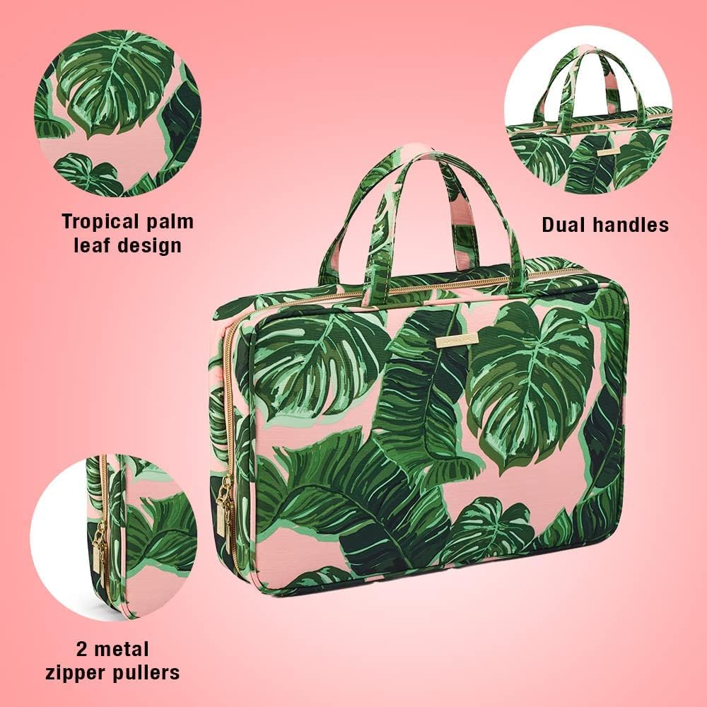 Conair Travel Toiletry Bag - Makeup Bag - Cosmetic Bag -Travel Makeup Bag