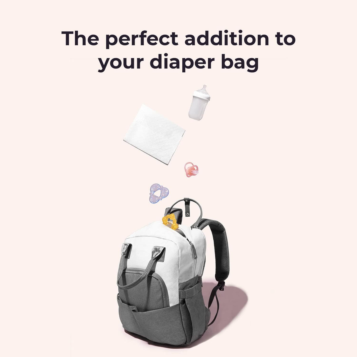 Peekapoo - Disposable Changing Pad Liners (100 Pack) Super Soft, Ultra Absorbent & Waterproof - Covers Any Surface for Mess Free Baby Diaper Changes