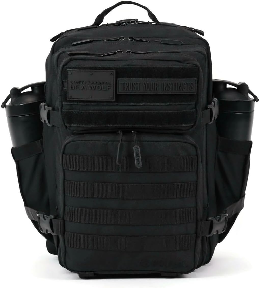 WOLFpak 35L Backpack (NightShade Edition) The Original Backpack. Tactical Bags For The Gym and Travel Bag.