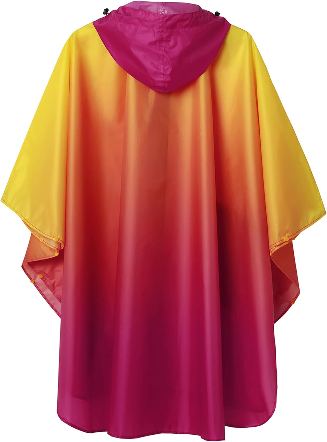 SaphiRose Rain Poncho Jacket Coat Hooded for Adults with Pockets