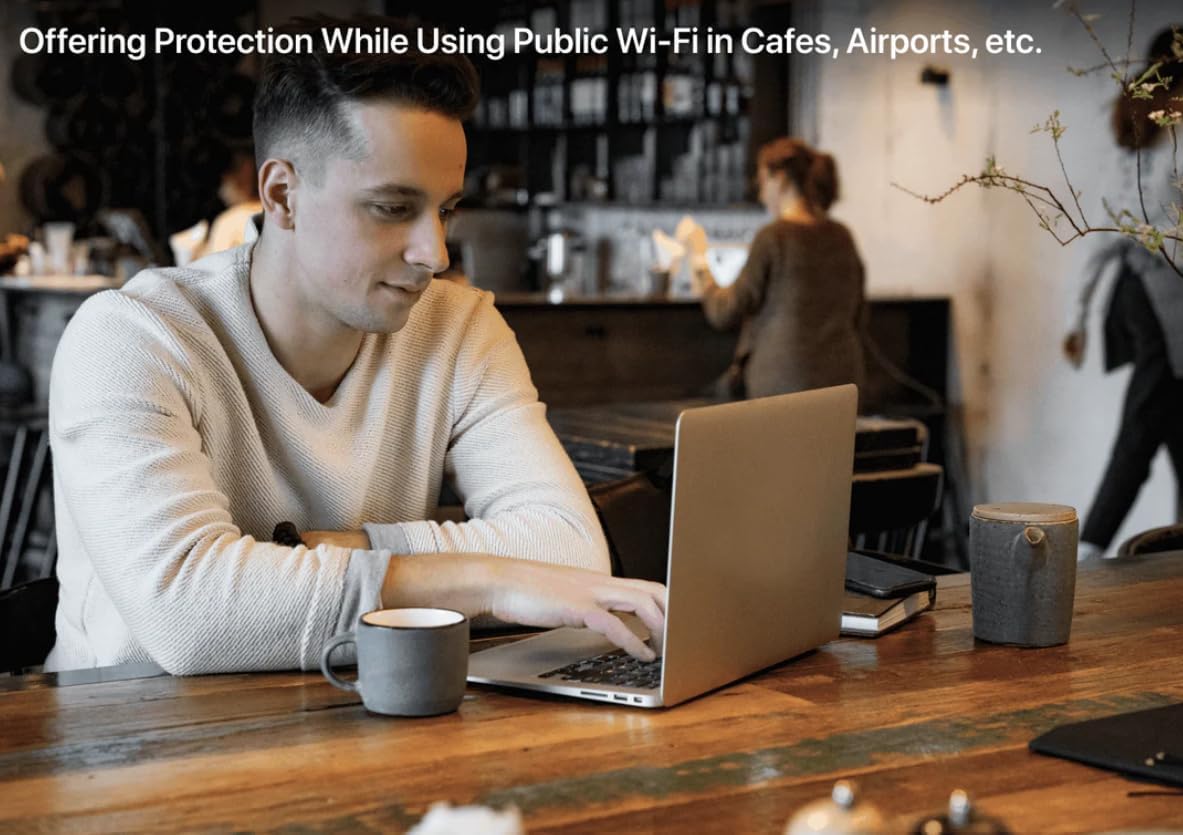 Deeper Connect Air Pocket-Sized Wireless Travel VPN Router Portable Wireguard OpenVPN DPN WiFi Router