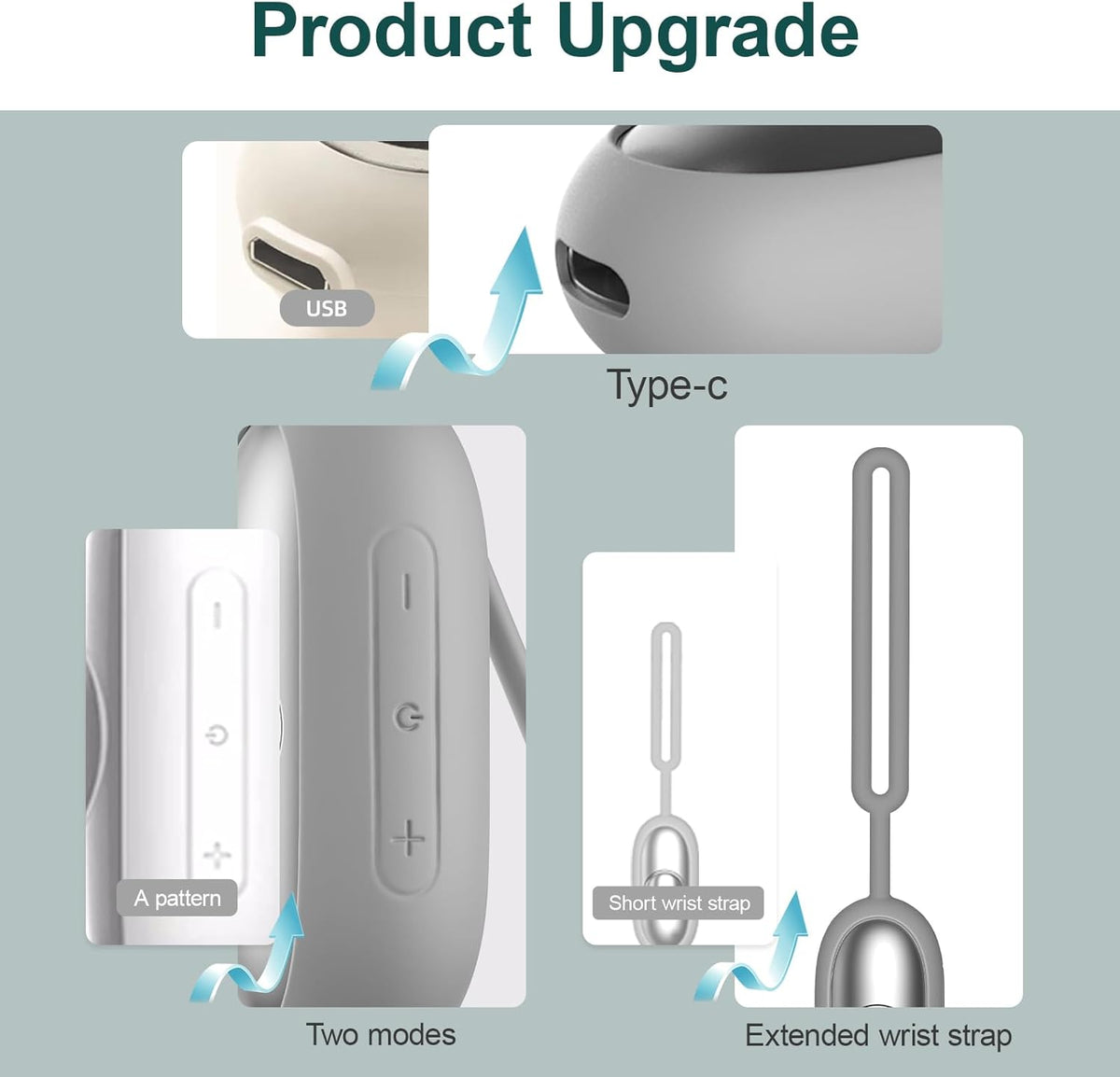 Sleep Aid Device, Micro-Current Sleep Instrument Anxiety Device, Portable Rechargeable Sleep Aid for Anxiety and Insomnia (Silver)
