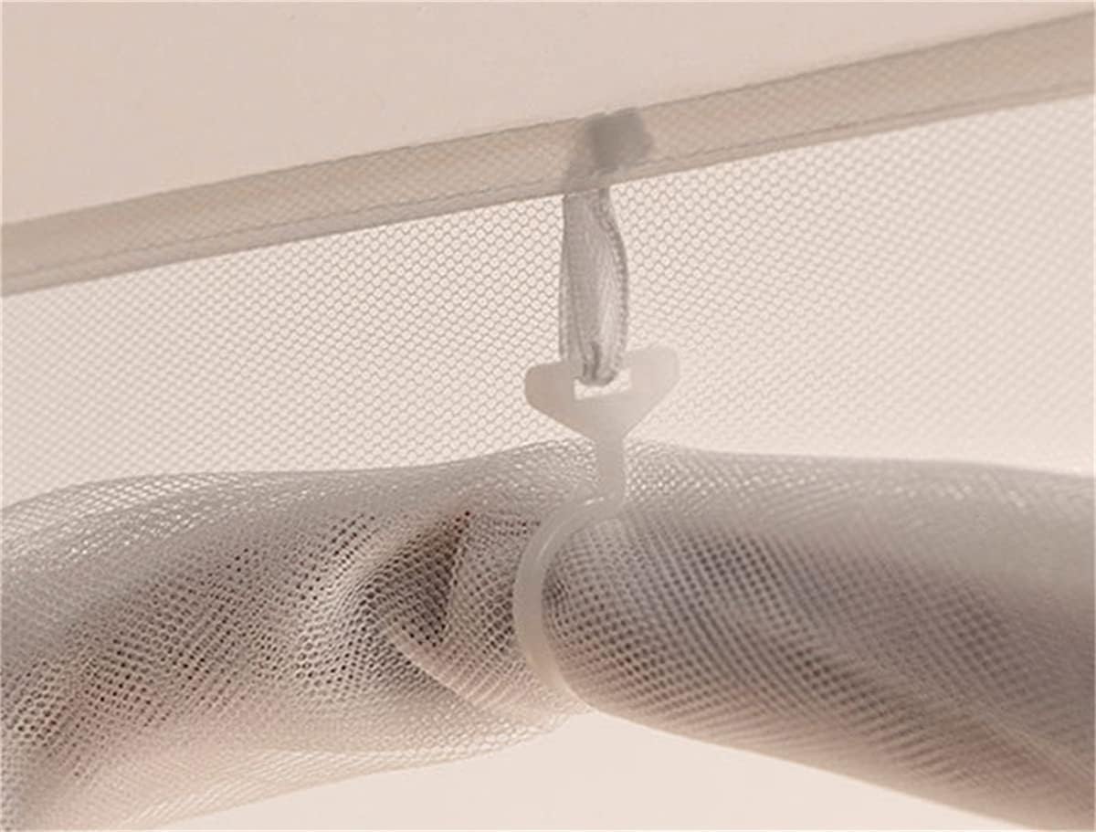 CdyBox Folding Mosquito Net Tent Canopy Curtains for Beds Home Bedroom Decor (Gray, 1.2X2.0m)