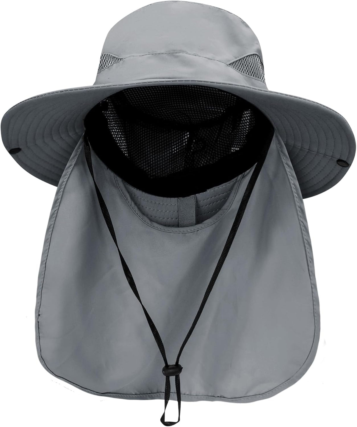PFFY Sun Bucket Hats for Men Women 3” Wide Brim UPF 50+ Fishing & Beach Hat