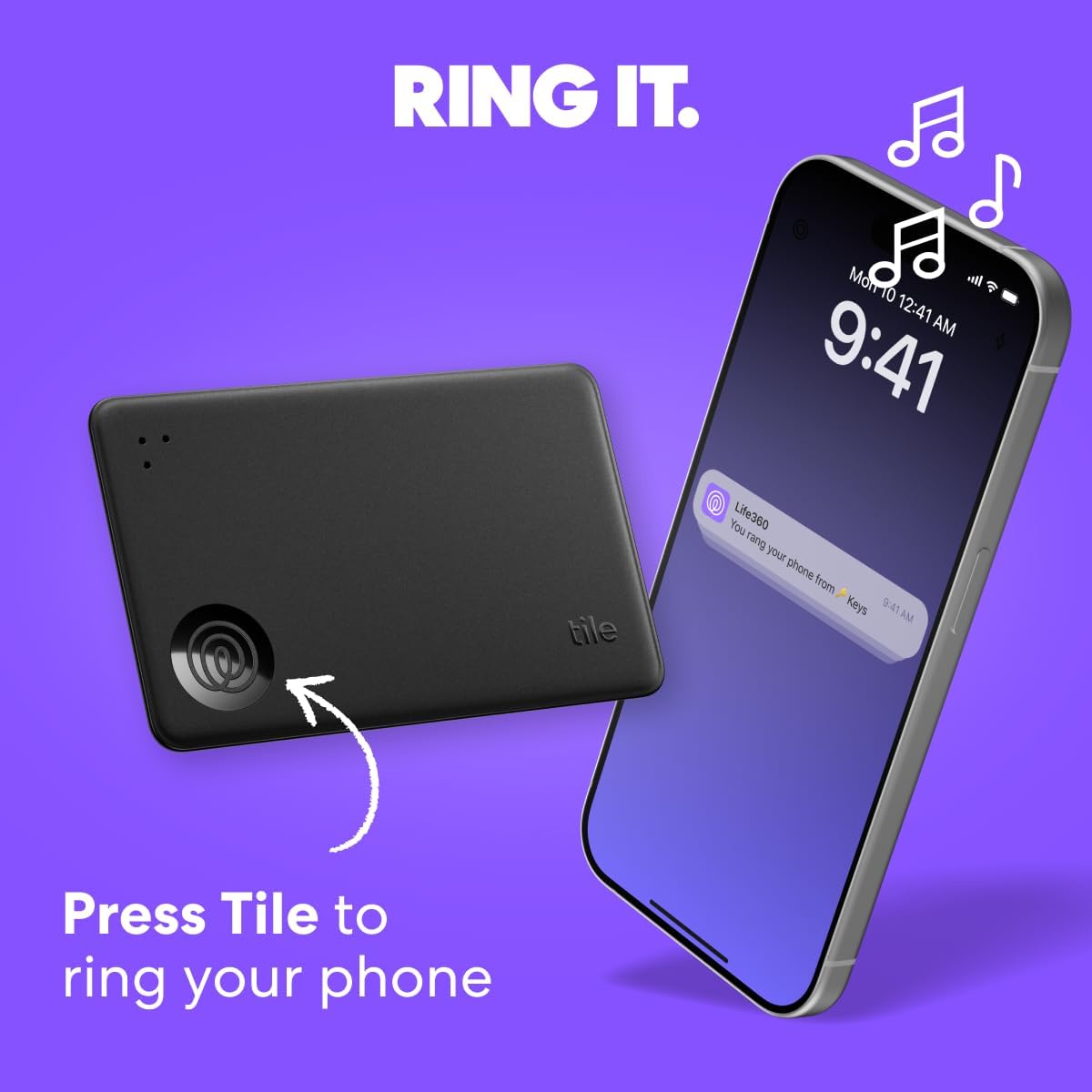 Tile by Life360 Slim - Wallet Finder, Bluetooth Tracker and Item Locator for Luggage Tags, Passports and More. Both iOS and Android Compatible. Phone Finder. 1-Pack (Aqua Lemon)