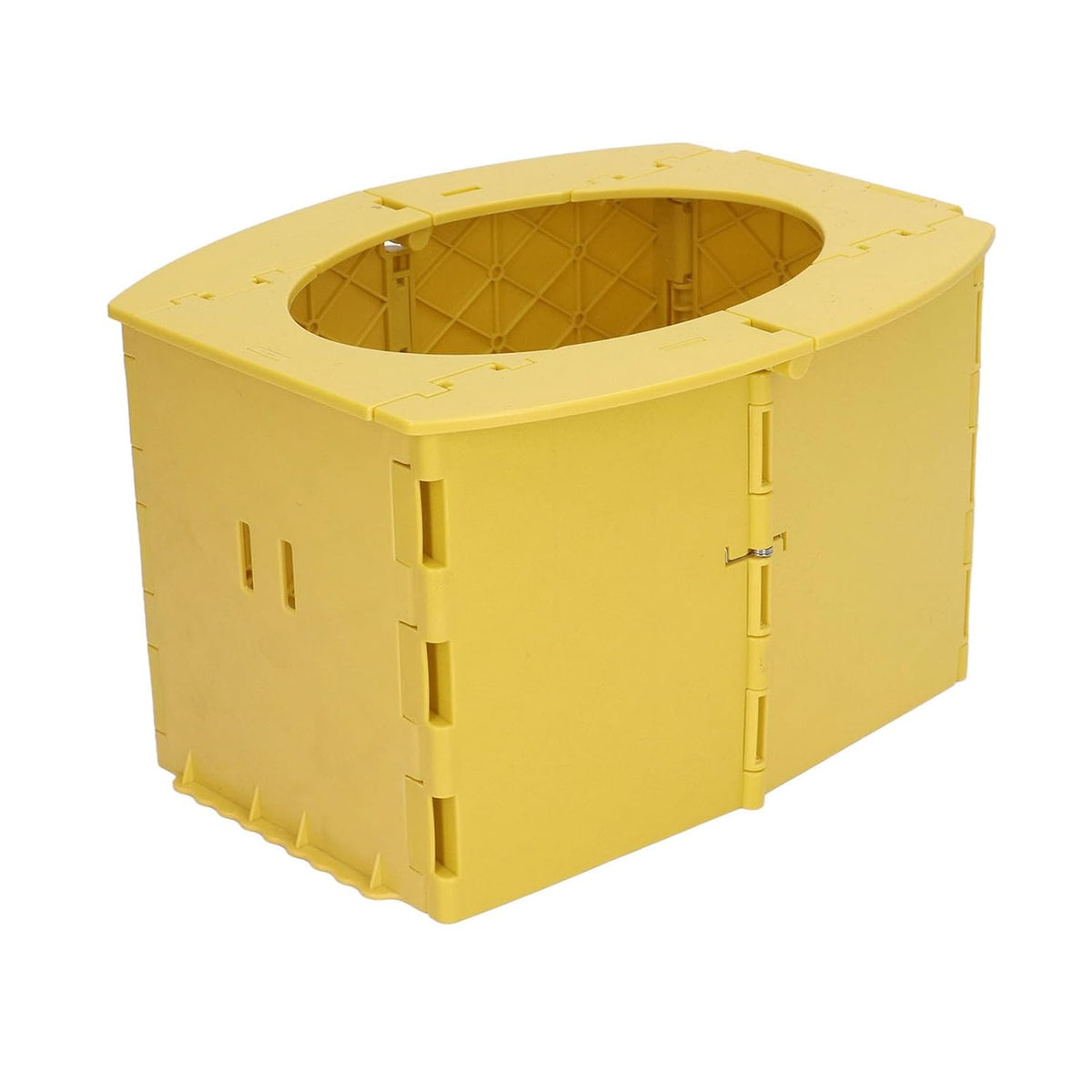 Portable Lightweight Foldable Toddler Potty Baby Toilet Camping Travel (Yellow)