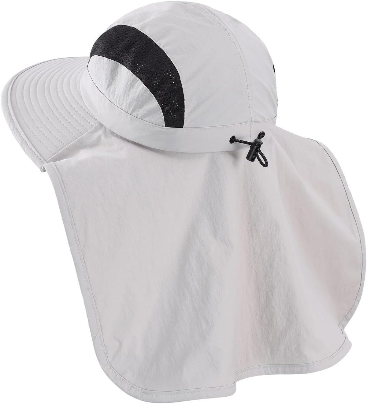 Home Prefer UPF 50+ Sun Hats for Men Women Wide Brim Fishing Hat with Neck Flap UV Protection Sunblock Safari Bucket Hat