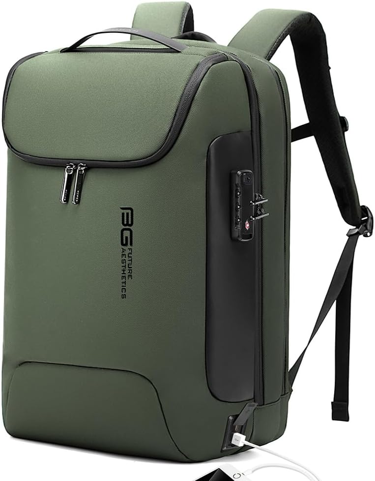 BANGE Anti-Theft Backpack,Tech Backpacks, 17 Inch Laptop Backpack with USB3.0 Charging Port, Mens Travel Backpack for Men and Women…