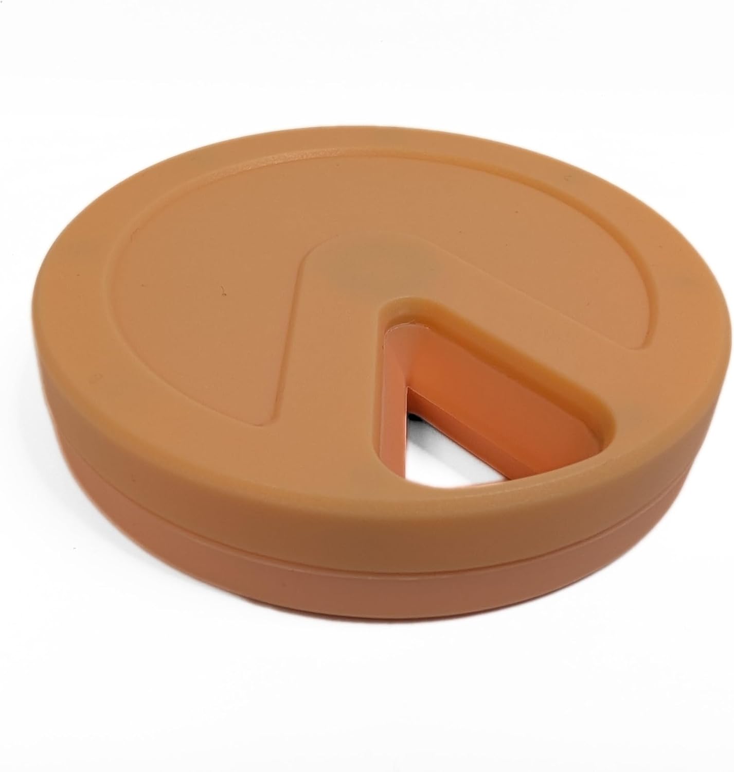 Travel RX Pill Case by Type Two Labs – Weekly 7 Day Pill Box, Compact Magnetic Organizer for Pills fits Purses or Pockets, Rugged Daily Caddy Holds Vitamins, Supplements and Medication. (Peach)