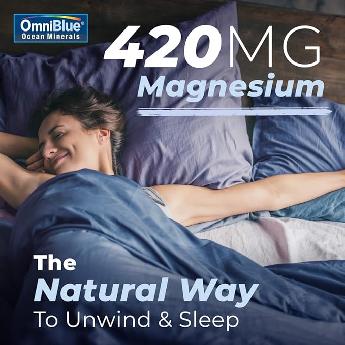 Ocean Minerals - 70+ Trace Minerals & Liquid Magnesium - Potassium, Chloride- Low Sodium - Natural Support for Sleep, Digestion, Regularity, Hydration & Electrolyte Balance (8 oz)