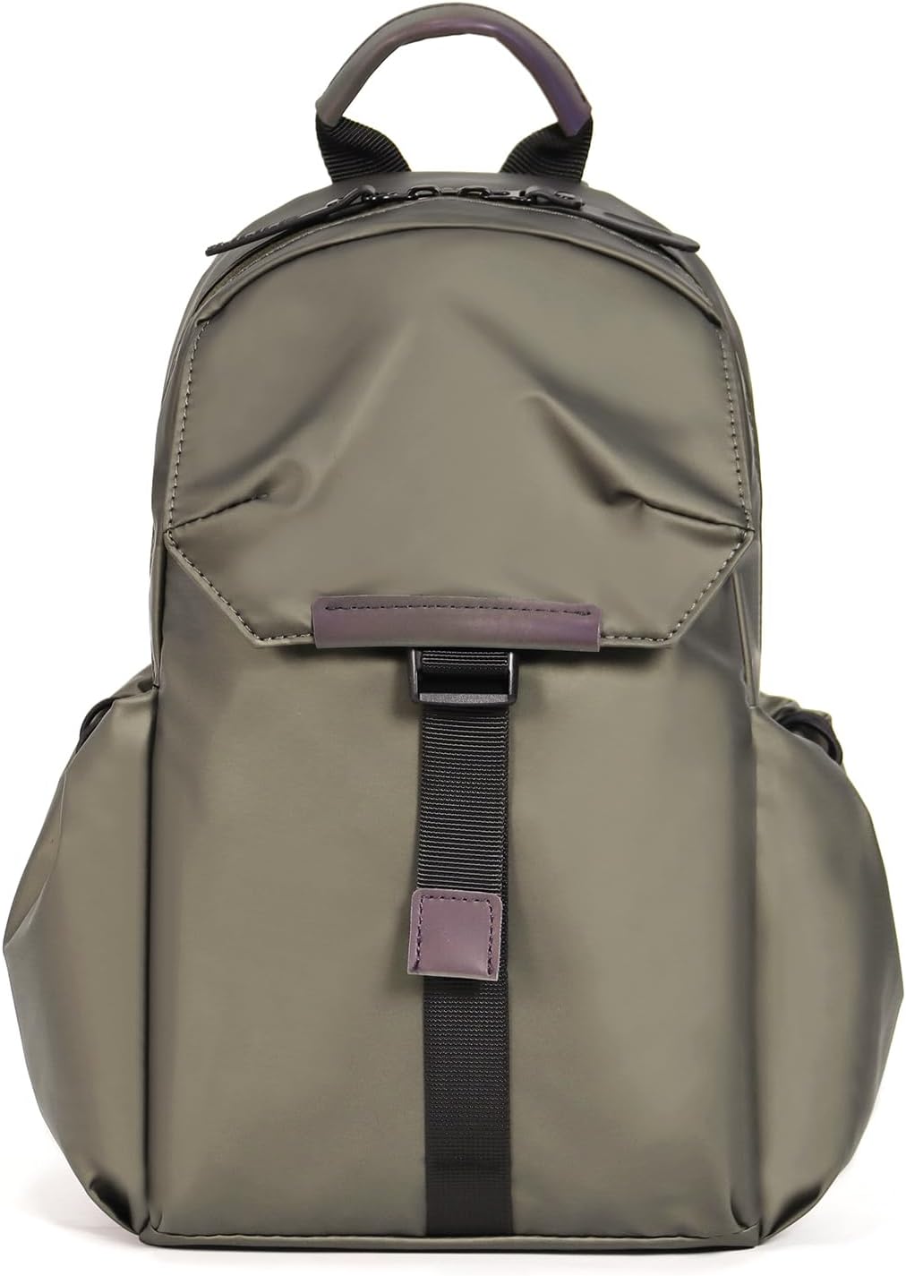 Crossbody Messenger Bag for Women Men Travel Backpack Convertibale Sling Bag Travel Hiking Daypack，Water-Resistant (champagne, small)